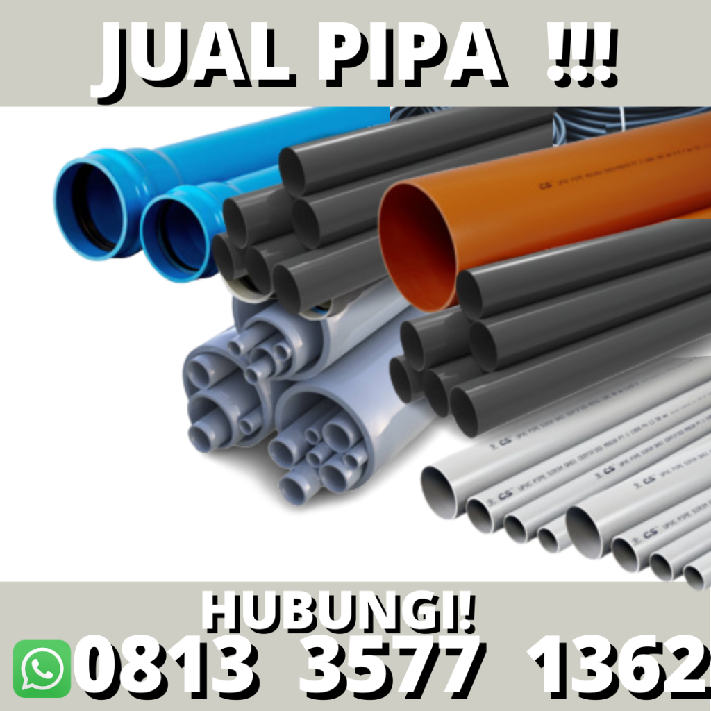 Supplier Pipa PVC Janeponto Vinilon | 0813 3577 1362